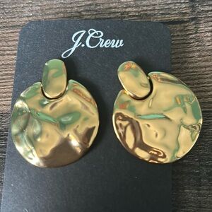 Beautiful gold earrings